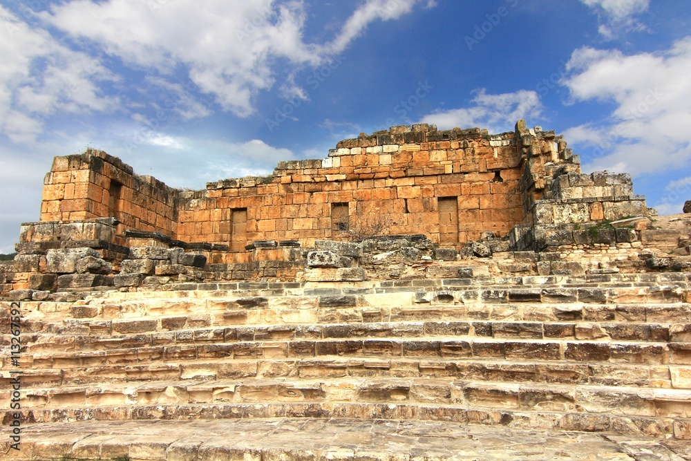  The ancient town Hierapolis, Turkey
