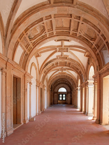 The Convent of the Order of Christ interior in Tomar  Portugal