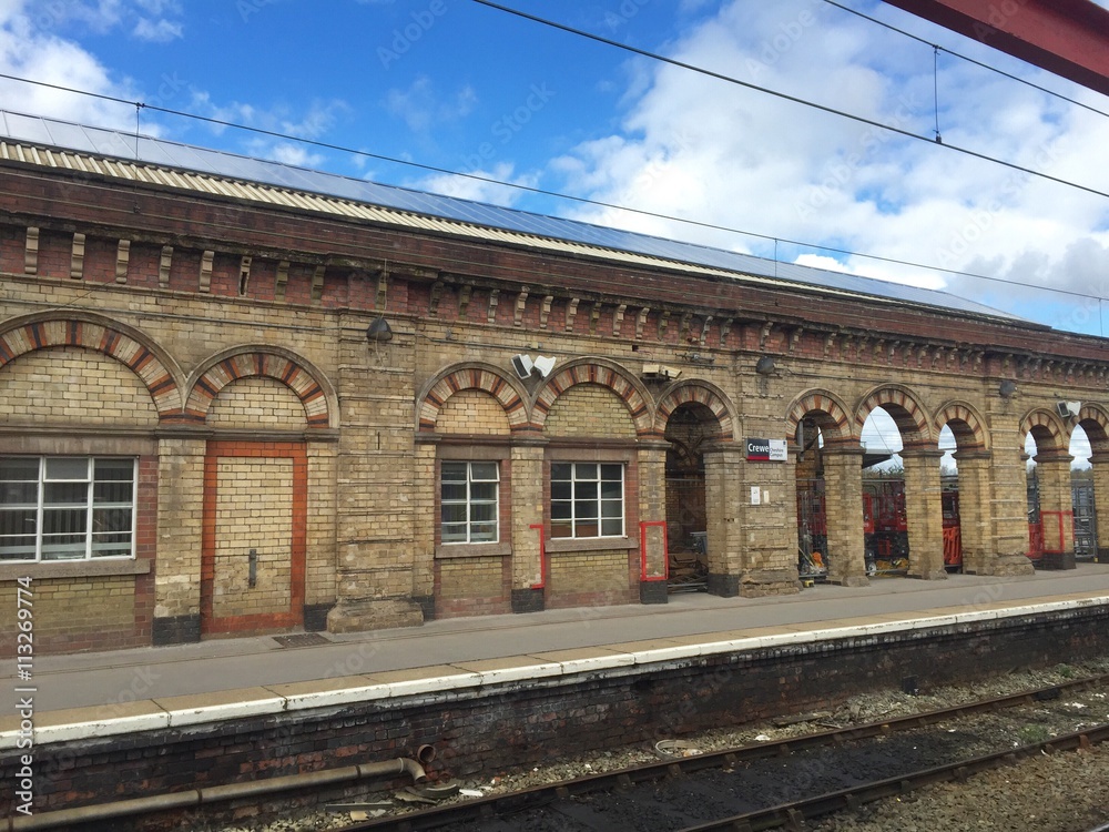 Crewe railway station, Chesire