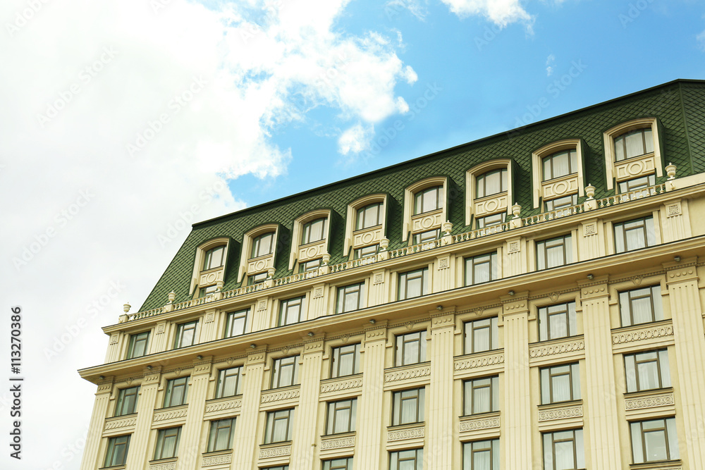 Fototapeta premium Facade of old building
