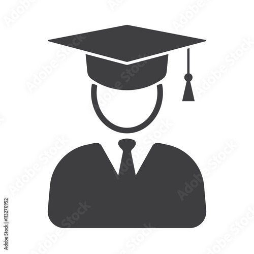 Avatar with Graduation Cap icon