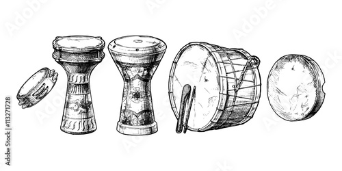 percussion instrument of the Near East.