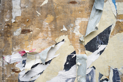 Ripped Torn Paper Poster