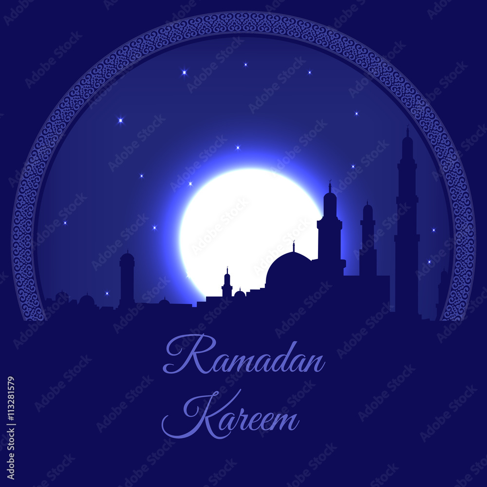 Ramadan Kareem. Ramadan Kareem Background. Vector Illustration