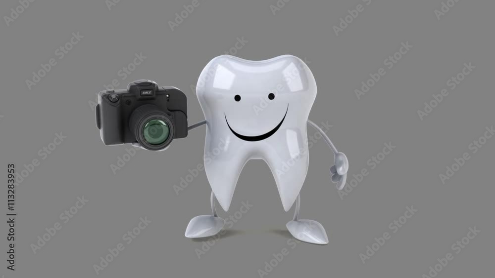 Fun tooth - Computer animation Fun tooth - Computer animation