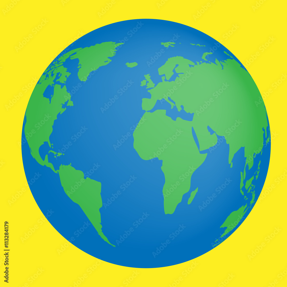 Fototapeta premium Earth icon