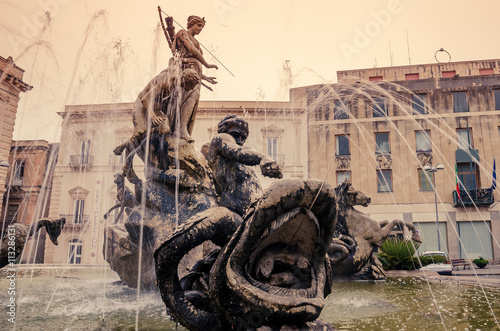 Syracuse, Sicily, Italy: Archimede Square