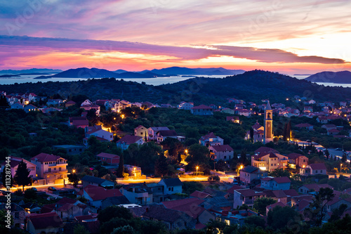 Town of Murter sunset view © xbrchx
