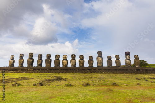 Moai statue