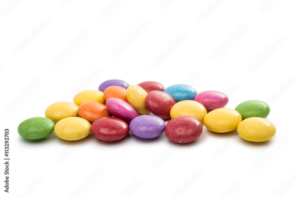 multicolored chocolate pills multicolored chocolate pills