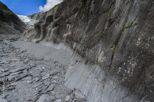 Gletscher Franz Josef Neuseeland - Franz-Josef glacier New Zealand  photo