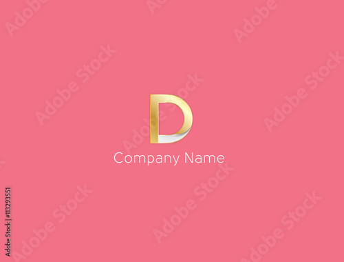 Letter d p logo