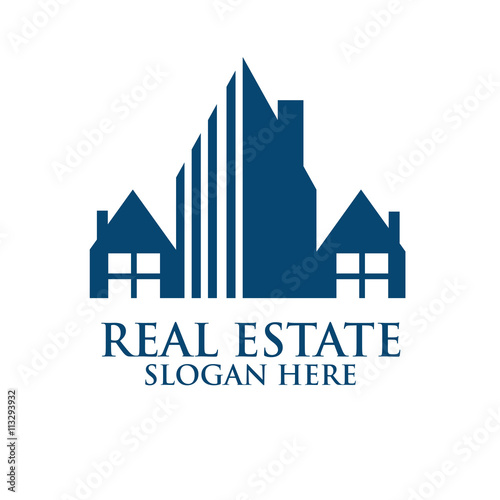 HOME -Real estate logo vector