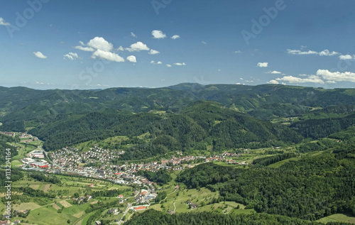 Luftbild Oppenau im Schwarzwald