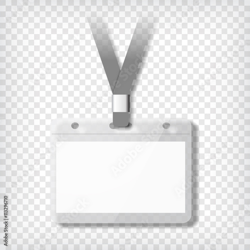Name badge template