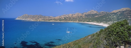 Anse de Peraiola, near L'lle Rousse, Corsica, France, Mediterranean photo