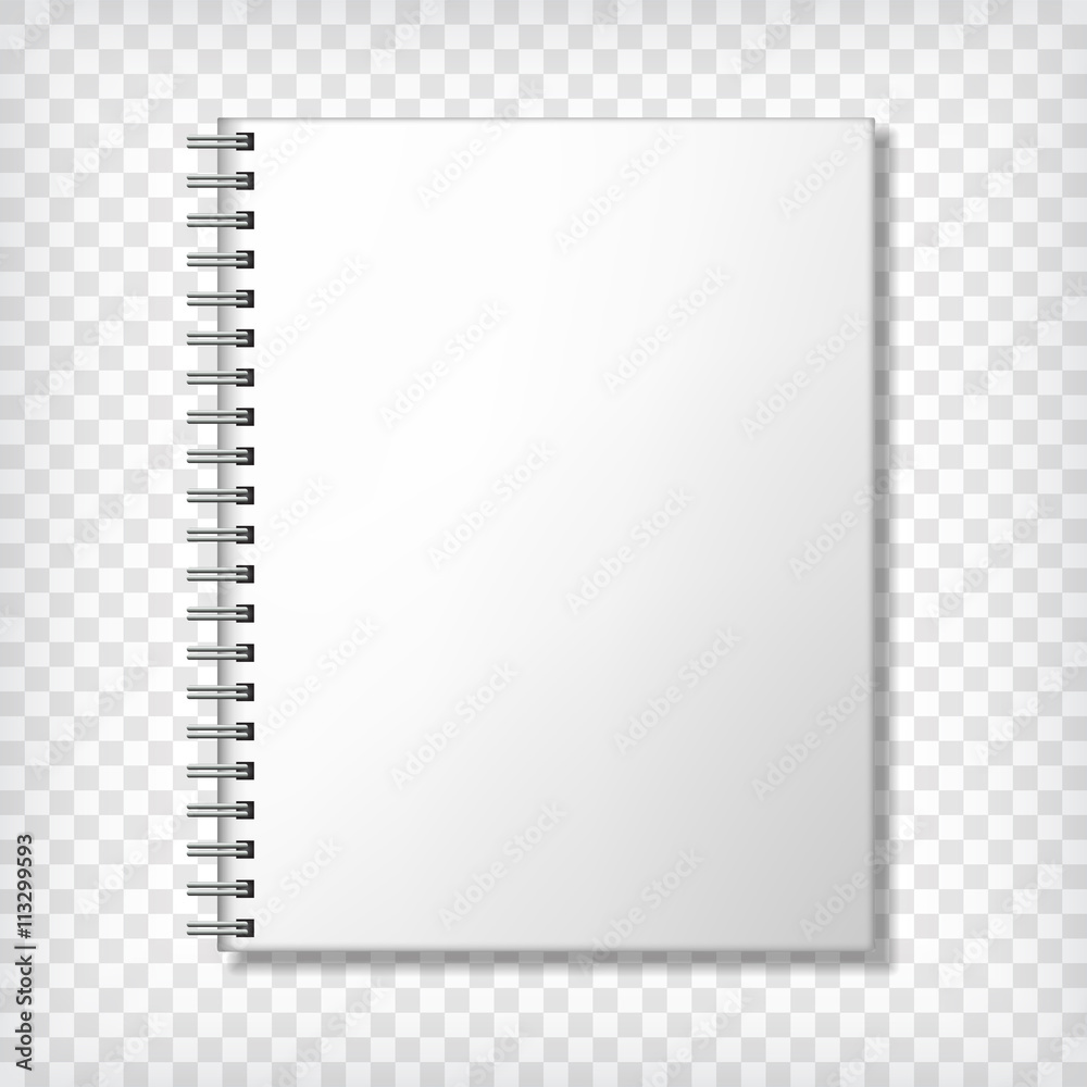 Notebook blank mockup Notebook blank mockup