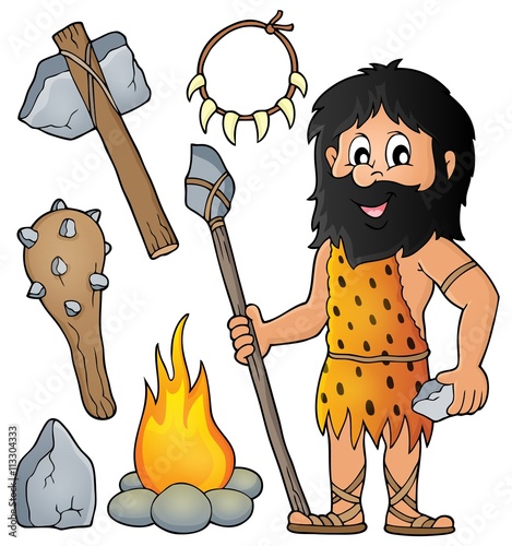 Prehistoric theme set 1