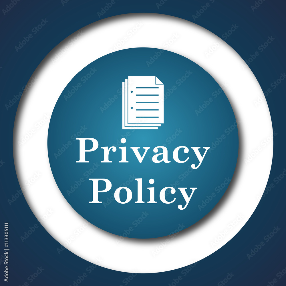 Privacy policy icon Privacy policy icon