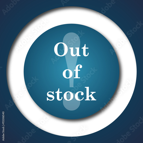 Out of stock icon