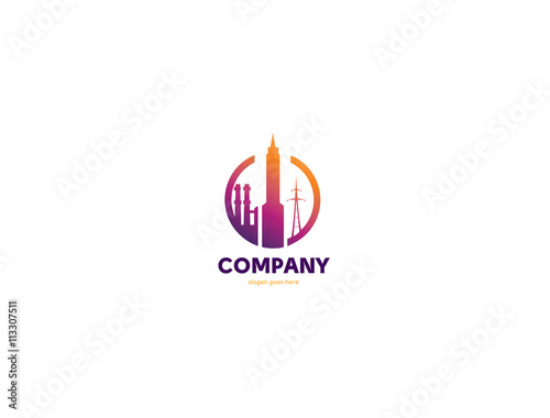 Electricity city logo