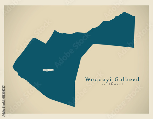 Modern Map - Woqooyi Galbeed SO photo