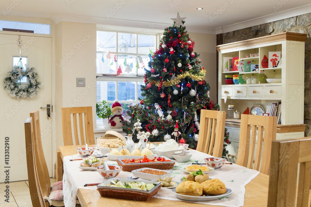 Obraz premium Chinese Christmas Dinner