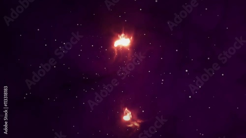 Abstract Fire Countdown 10-0 Motion Graphic Animation