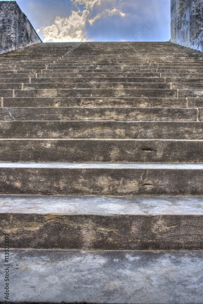 Steintreppe