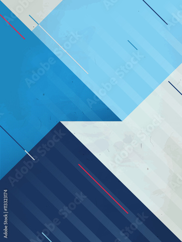 Vector Abstract Background. Grunge texture. Triangle geometric pattern