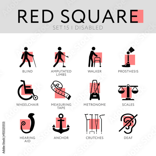 Red Square Set 15