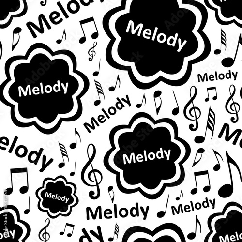 Seamless melody music