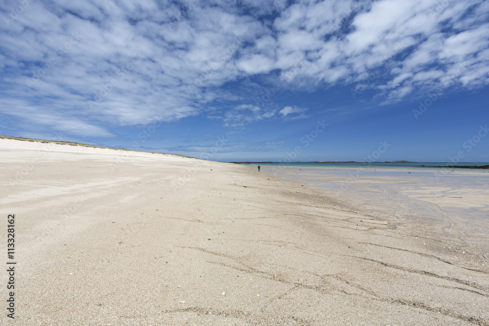 Der Shell Beach auf der Kanalinsel Herm, UK Der Shell Beach auf der Kanalinsel Herm, UK