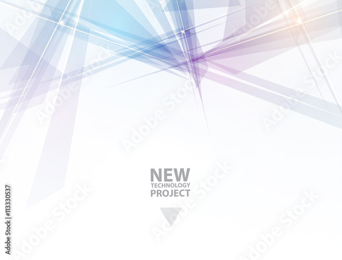 Abstract tech background. Futuristic technology interface. Vector virtual concept