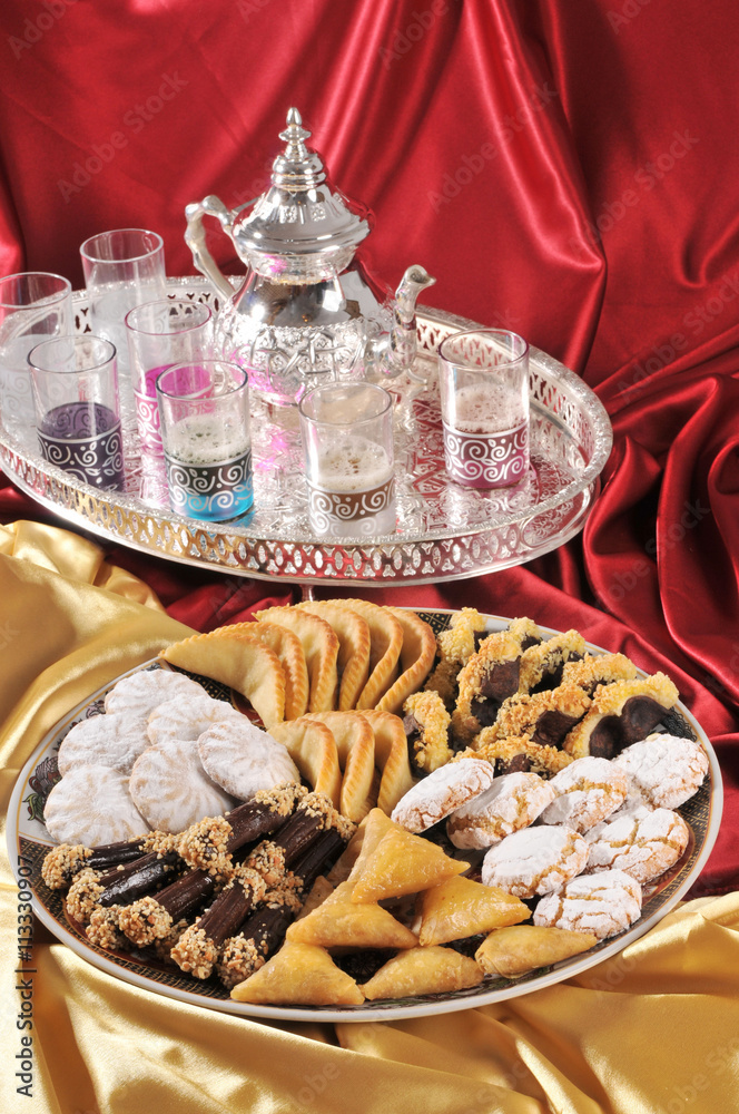 Gateau Et The Marocain Stock Photo Adobe Stock Gateau Et The Marocain Stock Photo Adobe Stock