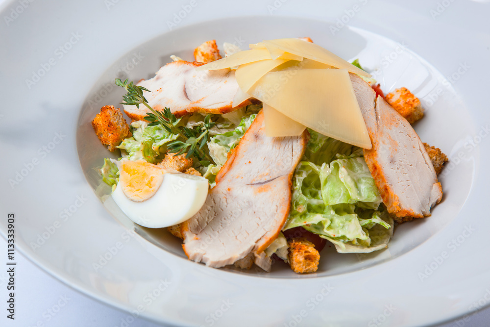 Caesar salad with chicken Caesar salad with chicken
