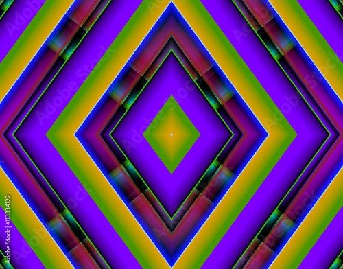 Абстрактный разноцветный фон с полосами.