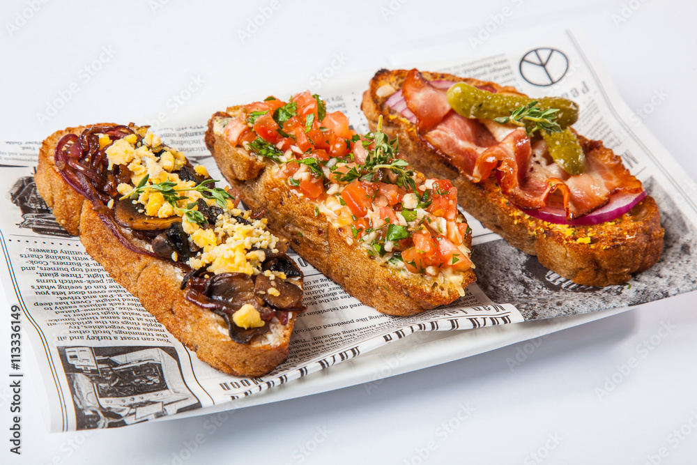 sandwiches with stuffing on parchment sandwiches with stuffing on parchment
