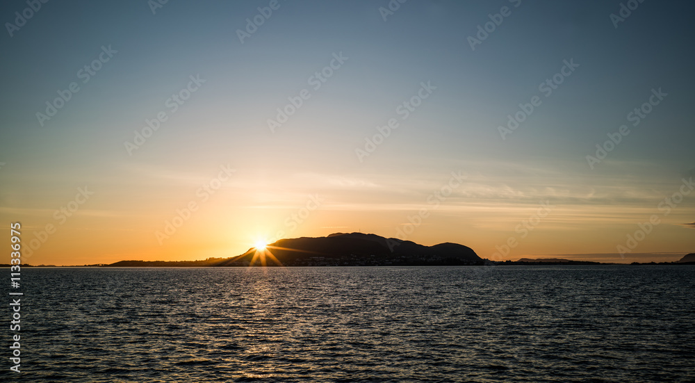 Sunset in Ålesund