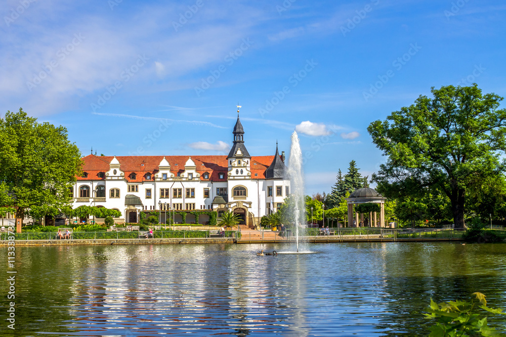 Obraz premium Bad Schmiedeberg, Kurhaus