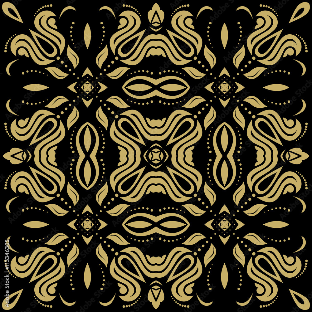 Elegant Ornament in the Style of Barogue Elegant Ornament in the Style of Barogue