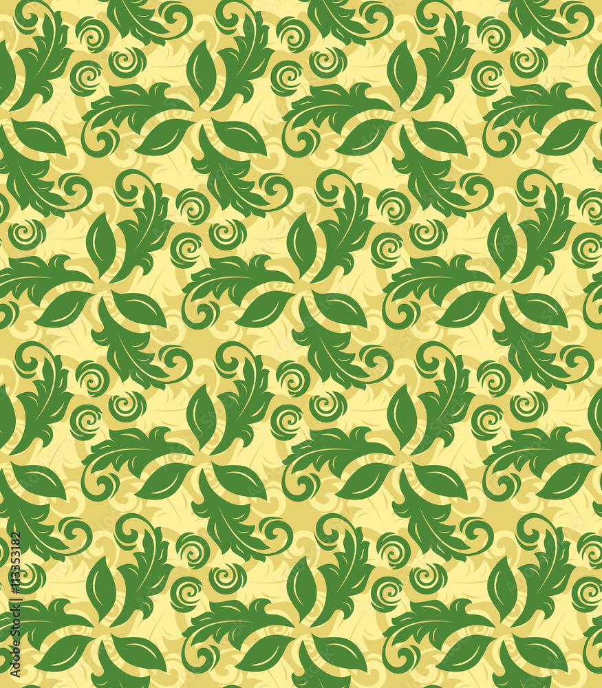 Floral Fine Seamless Pattern Floral Fine Seamless Pattern