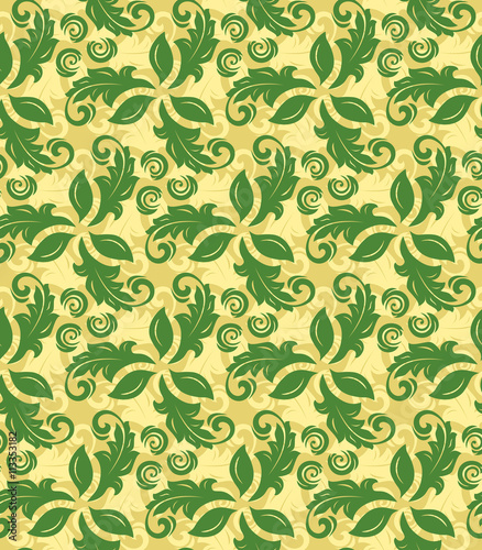 Floral Fine Seamless Pattern