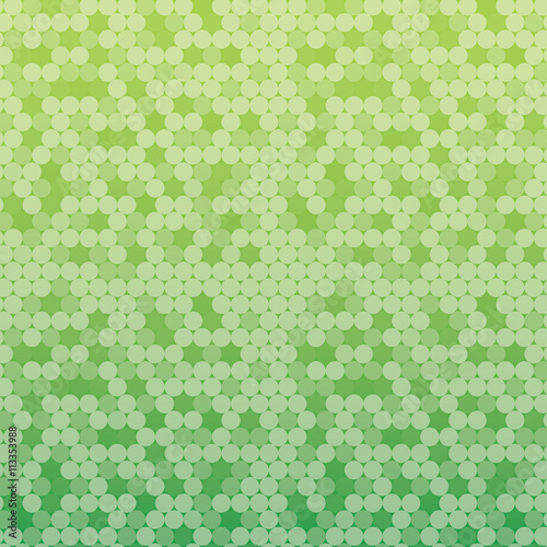 Background of green dots on a white color