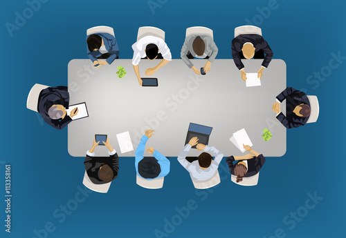 Business meeting concept