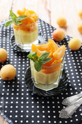 apricot Panna Cota