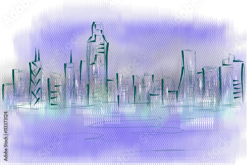 hong kong skyline