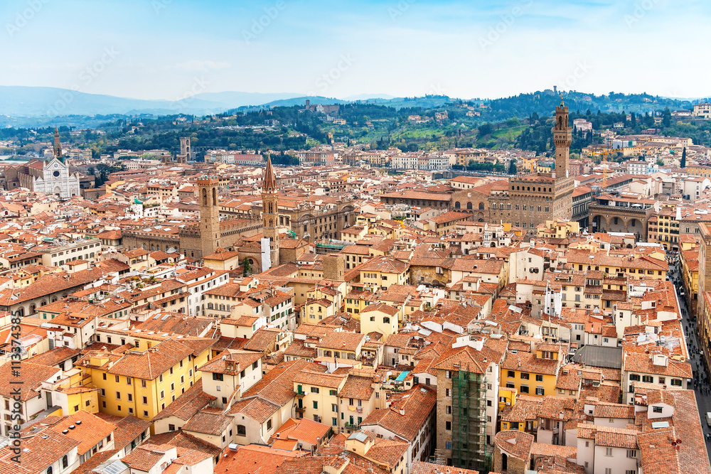 Florence cityscape. Tuscany, Italy