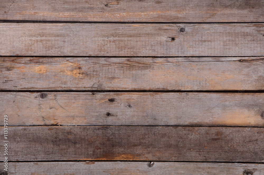 Old wooden texture brown background. Copy space