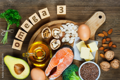 Animal and vegetable sources of omega-3